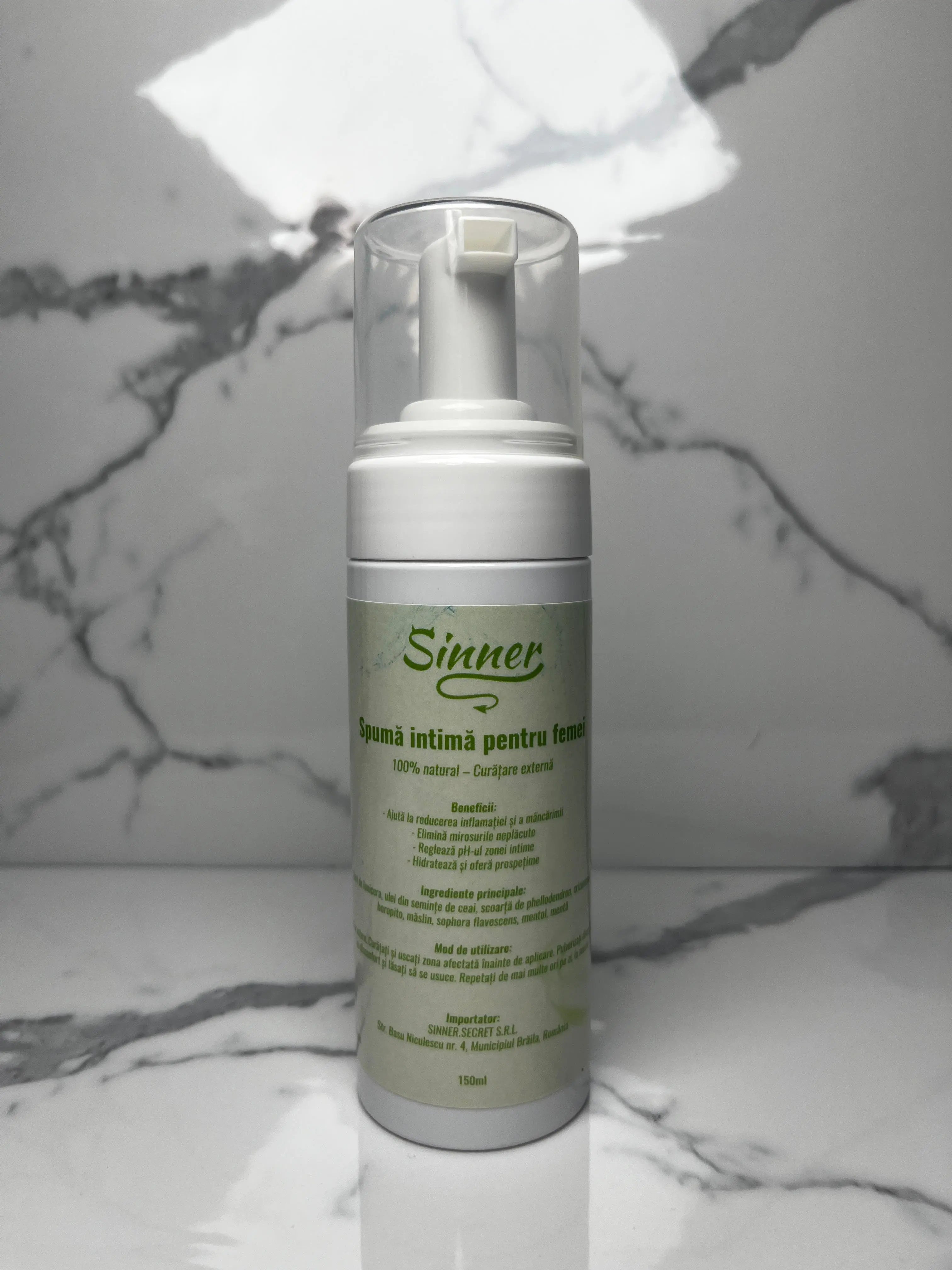 Spumă intimă 150 ml. Sinner